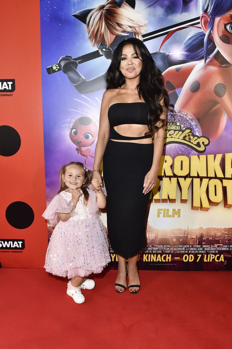 Sylwia Bomba z córką