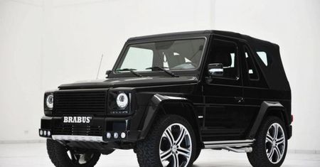 Może jeszcze w terenie? – Brabus G 500 Cabrio (2011)