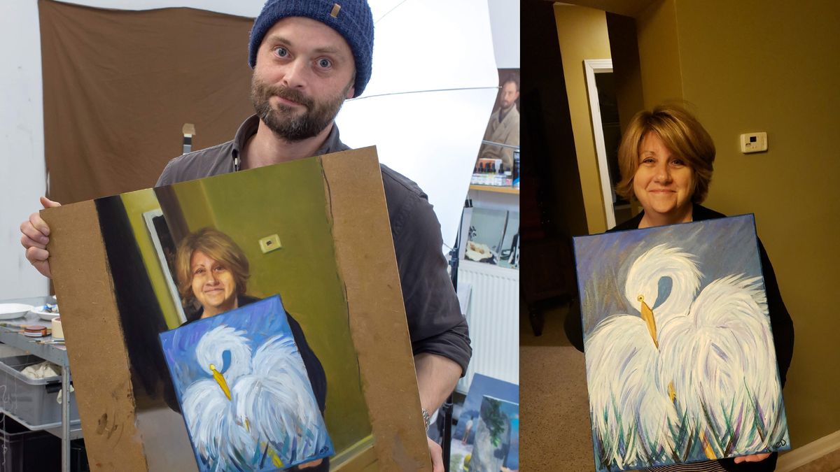 Lawina zdjęć przedstawiających osoby trzymające obraz opanowała Twittera 1