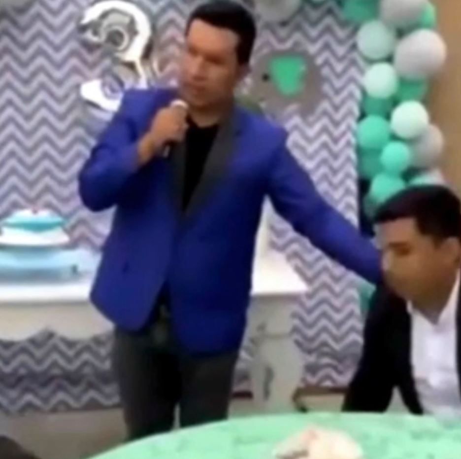 Urażony mąż o zdradzie żony poinformował na specjalnym przyjęciu