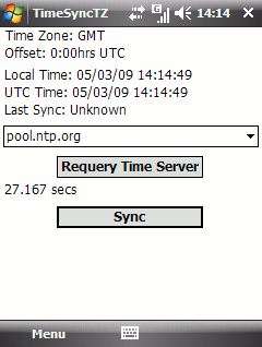 Synchronizacja zegara z serwerem czasu