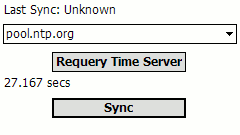 Synchronizacja zegara z serwerem czasu 1