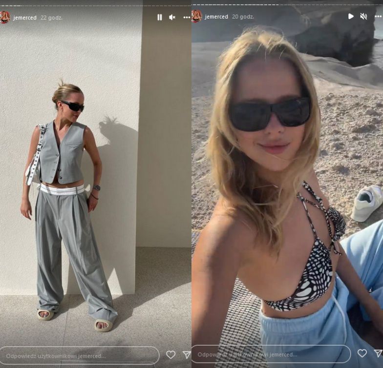Jessica Mercedes chwali się wakacjami w Grecji