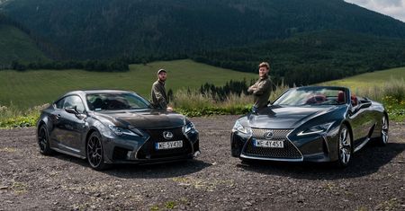 Zabraliśmy Lexusy LC 500 CV i RC F w Tatry. To był dzień niepopularnych, ale świetnych decyzji