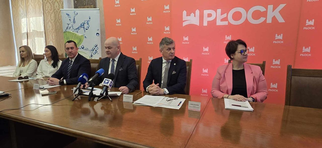 Projekt "Zielono – niebieski Płock. Adaptacja do zmian klimatu"