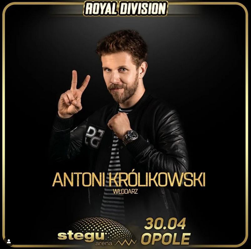 Antek Królikowski włodarzem Royal Division