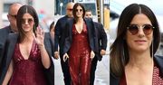 Elegancka Sandra Bullock promuje nowy film