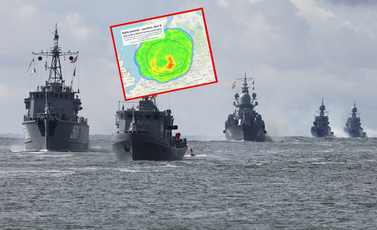Rosjanie od niemal miesiąca zakłócają sygnał GPS na Bałtyku