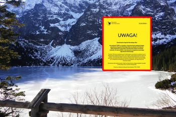 Lawinowe zagrożenie w Tatrach. Jest decyzja ws. Morskiego Oka