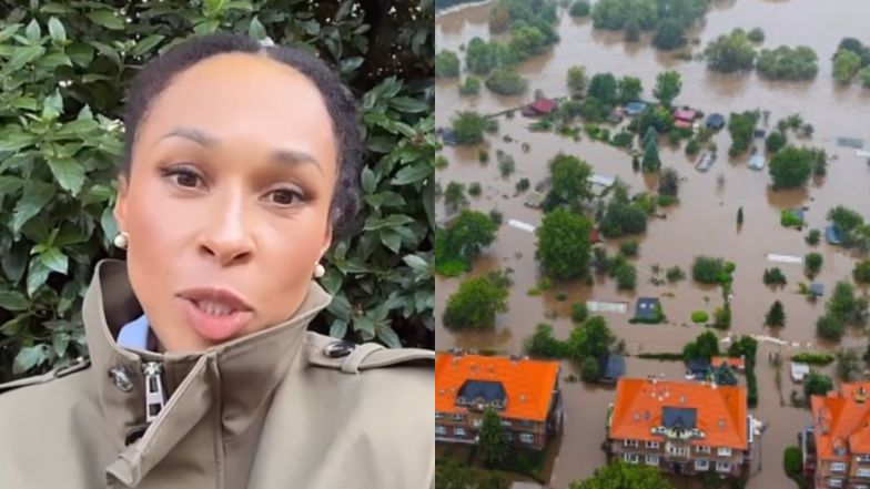 Omenaa Mensah i Rafał Brzoska wsparli powodzian