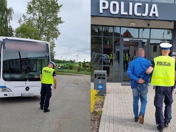 Nowa Wieś Lęborska: Pijany kierowca autobusu przywiózł dzieci do szkoły i chciał zabrać kolejne na wycieczkę.