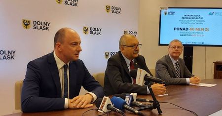 Wrocław. Ponad 40 mln zł dla dolnośląskich przedsiębiorców. Środki pochodzą z UE