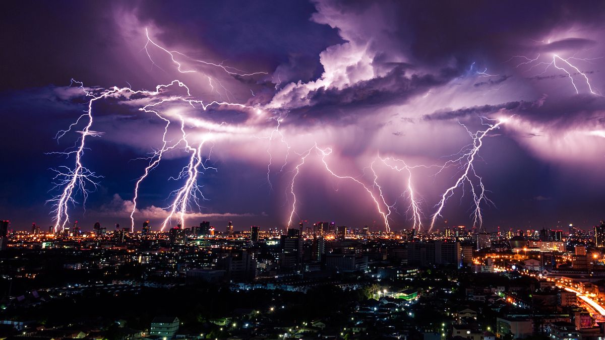 burza, piorun, błyskawica