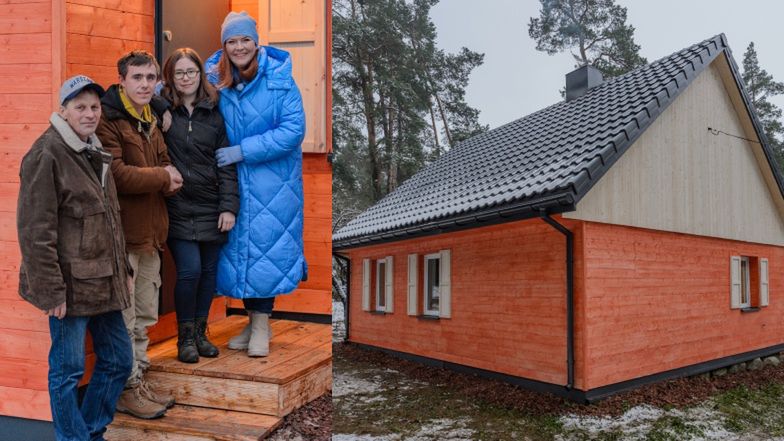 "Nasz nowy dom". Ekipa odmieniła życie rodziny z wsi Jabłońskie