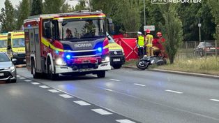 Para wybrała się na przejażdżkę motocyklem. Pasażerka nie żyje, kierujący walczy o życie w szpitalu, dzieci pod opieką rodziny