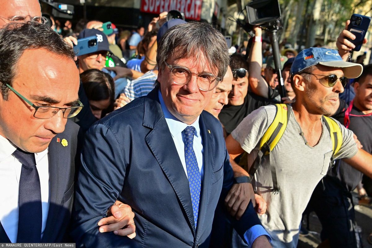 carles puigdemont, katalonia, referendum, hiszpania Ucieczka Puigdemonta z Barcelony. Pomagali mu policjanci