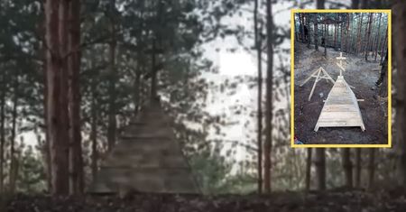 Rosjanie ustawili tajemniczą budowlę w lesie. Ma im pomóc w walce z Ukrainą
