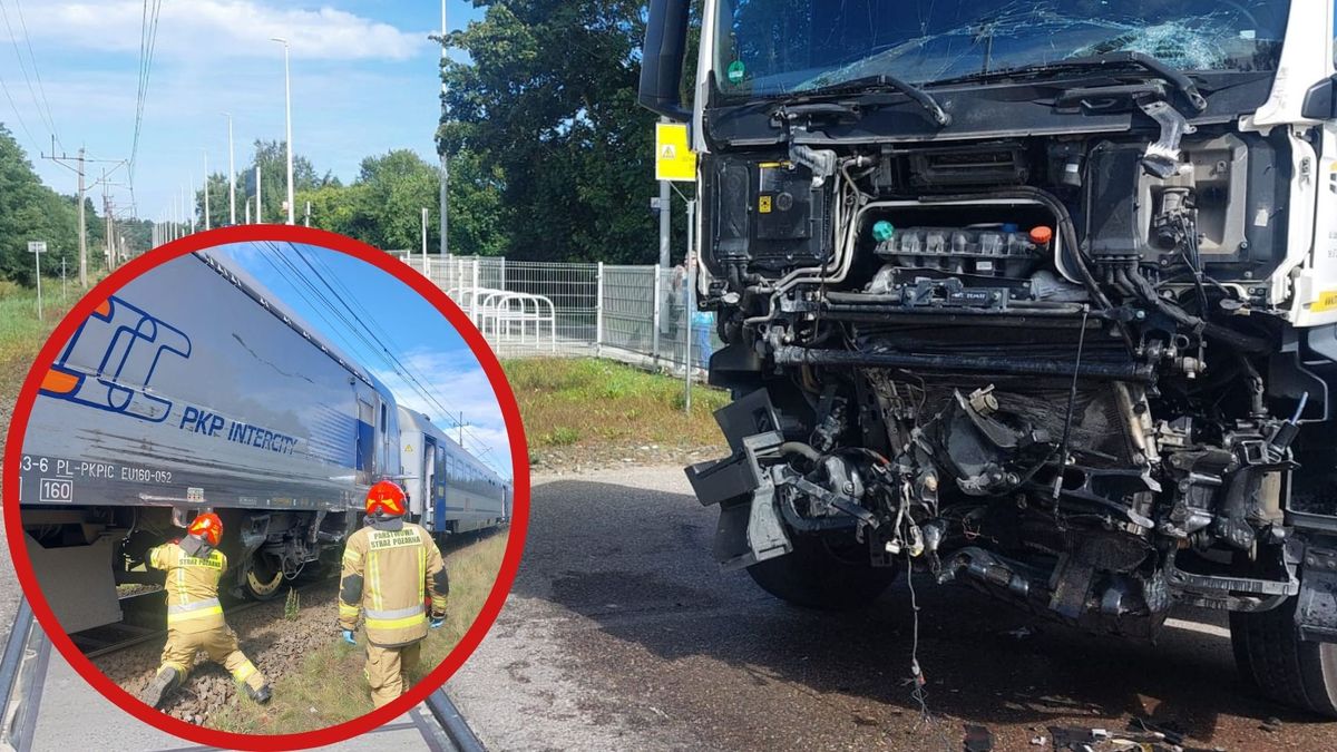 Wypadek na przejeździe kolejowym Jastrowie Miasto