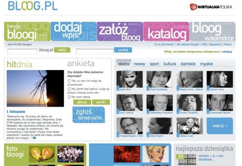 Wirtualna Polska odświeżyła Bloog.pl
