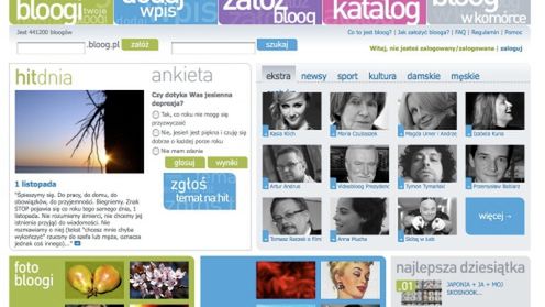 Wirtualna Polska odświeżyła Bloog.pl 1