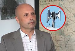 To w jego gminie spadł dron. Mówi co robić, kiedy wyją syreny