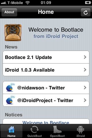 Bootlace - nowy sposób na Androida w iPhonie [wideo]