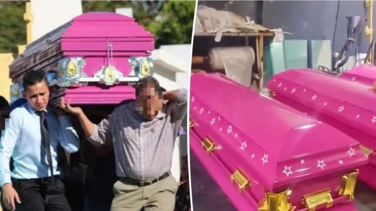 Różowe trumny wzbudziły prawdziwą sensację