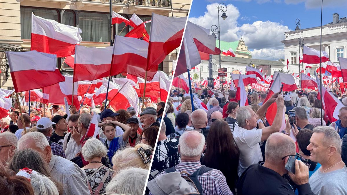 Tłumy na zaprzysiężeniu prezydenta Karola Nawrockiego