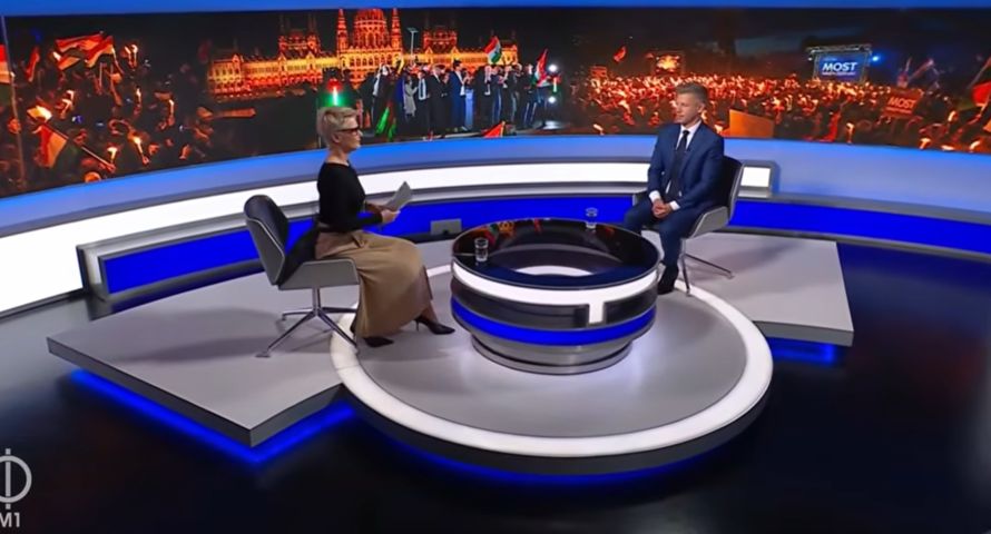 Peter Magyar w węgierskiej telewizji publicznej: nasz rząd nie będzie ingerować w pracę mediów