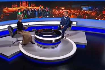 Przyszły premier Węgier w telewizji publicznej