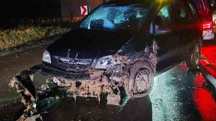 Bystrzejowice Pierwsze: Nietrzeźwy kierowca uderzył w znak