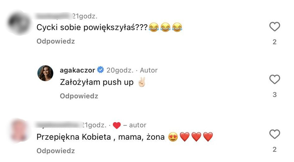 Agnieszka Kaczorowska dyskutuje z fanami