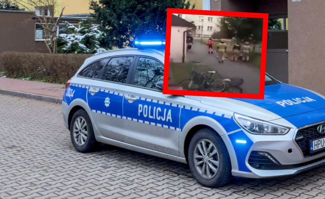 Strzelanina przed blokiem. Kobieta wszystko nagrała