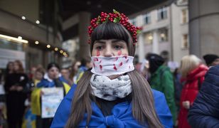 «Припиніть фінансувати війну»: акції протесту у Варшаві,Люблені та Забжежі