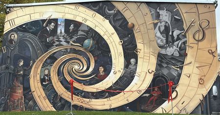 Częstochowa: Polski mistrz surrealizmu ukończył kolejny mural