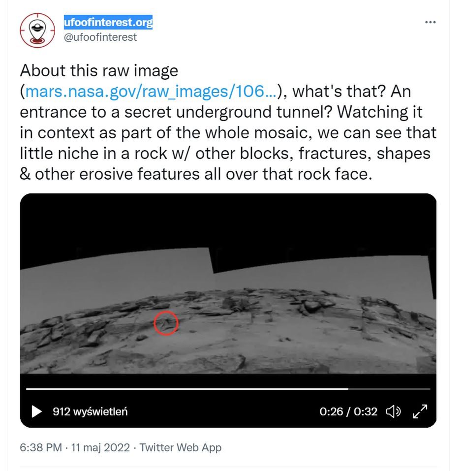 Użytkownik Twittera o tym, że zdjęcie  należy rozpatrywać w szerszym ujęciu