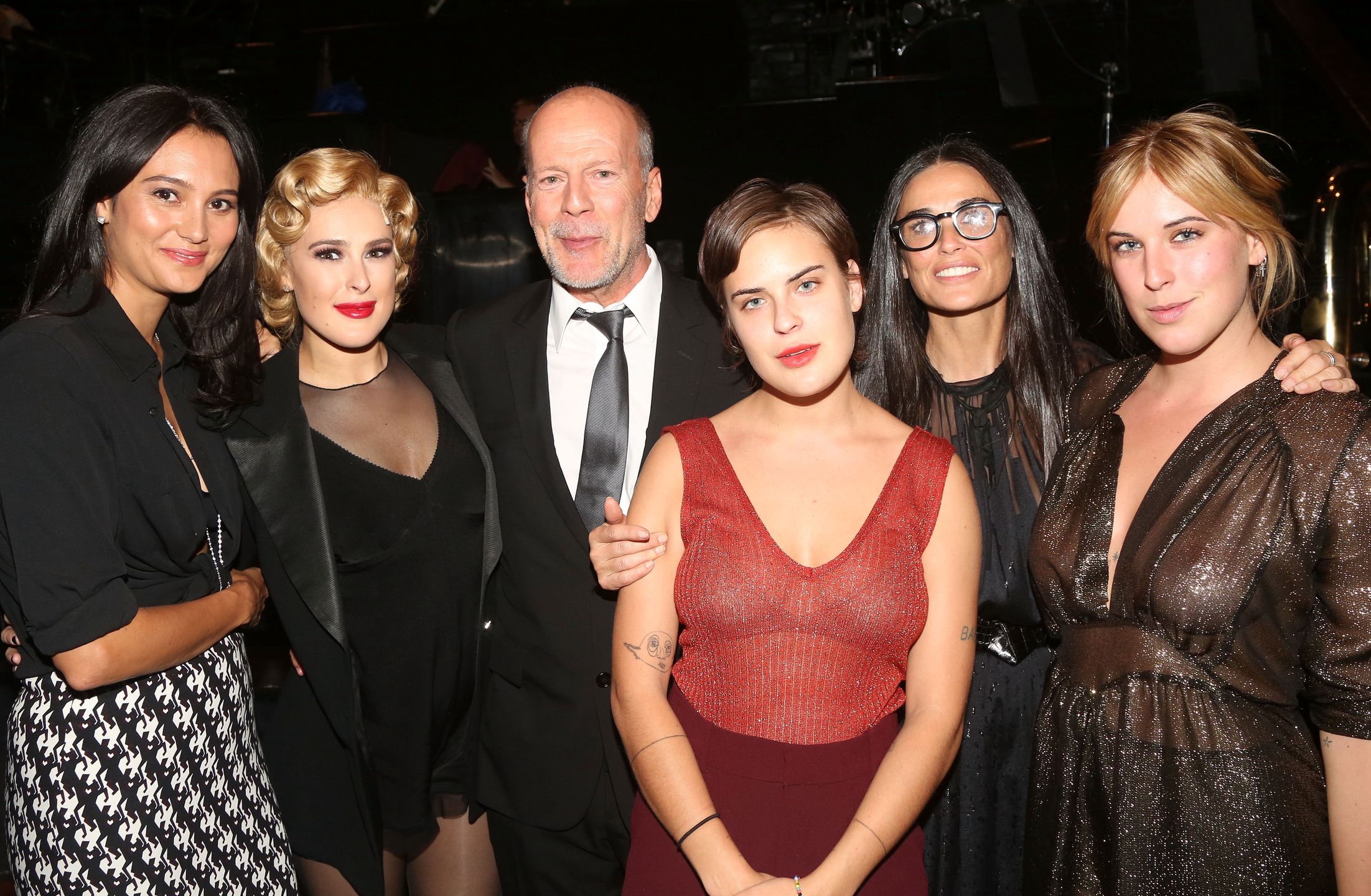 Bruce Willis z bliskimi