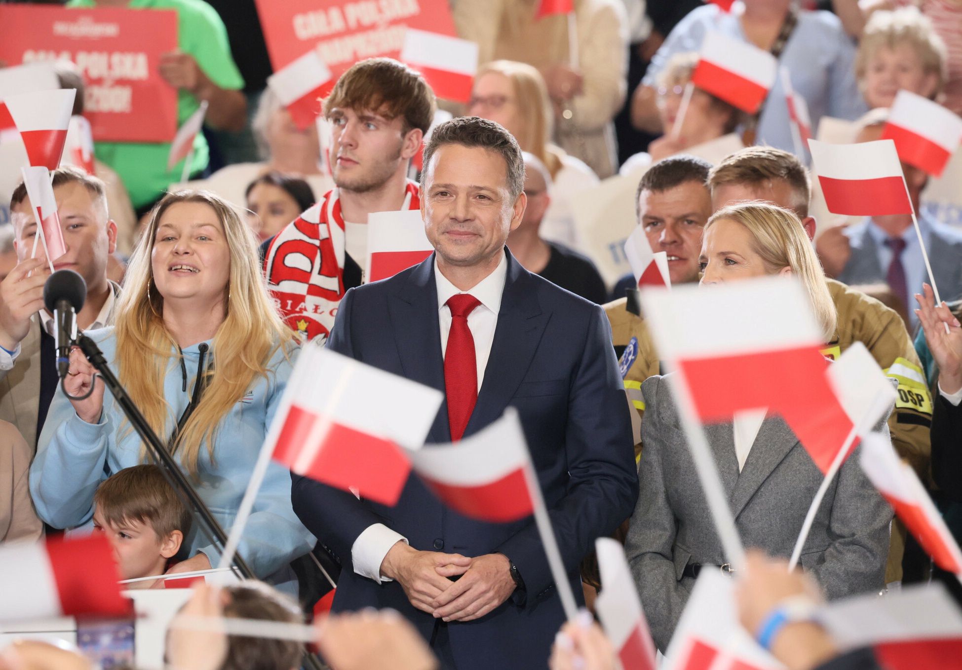 Wieczór wyborczy Rafała Trzaskowskiego