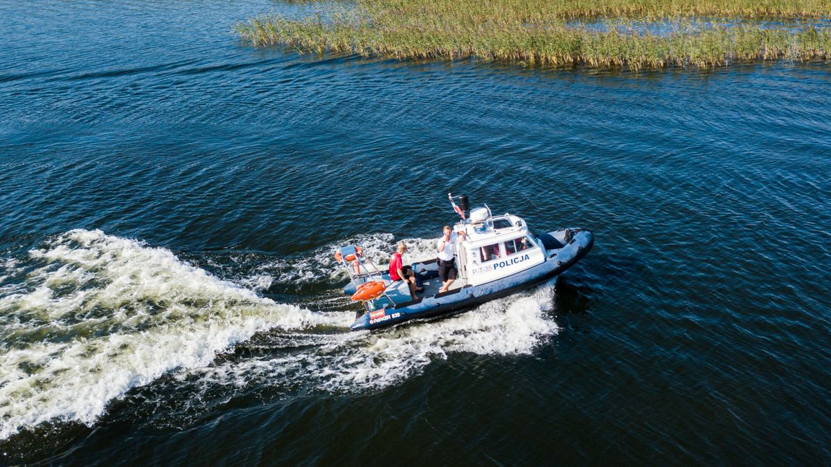 Policja apeluje do wypożyczających motorówki o rozwagę 