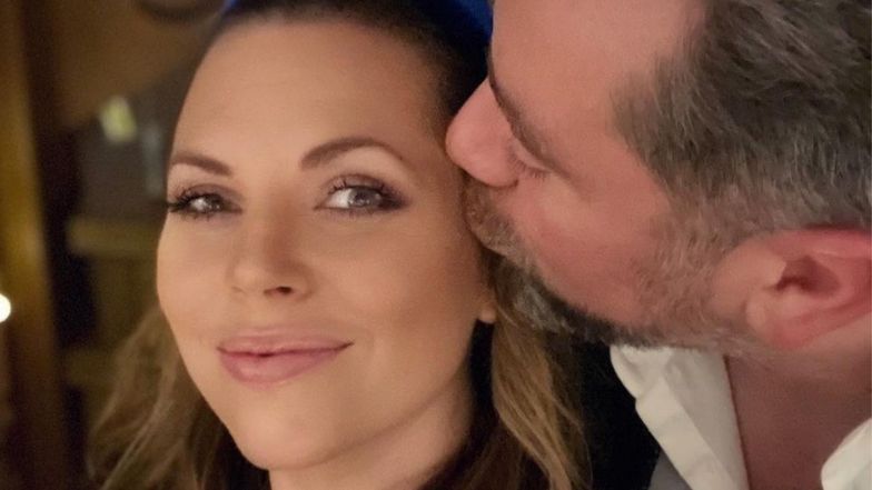 Aleksandra Kwaśniewska chwali się zdjęciem w bralecie, a Kuba Badach prawi jej komplementy