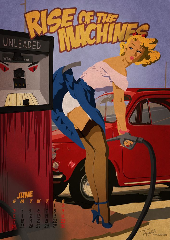Apokaliptyczny kalendarz w stylu pin-up [+18] 7