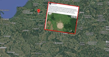 Tajemnicza instalacja w obwodzie królewieckim. Są zdjęcia satelitarne