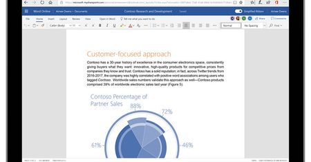 MS Office z odświeżonym interfejsem - uproszczona wstążka i Fluent Design