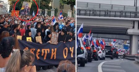 Putin i Matka Boska. Obrazki z Serbii obiegły sieć