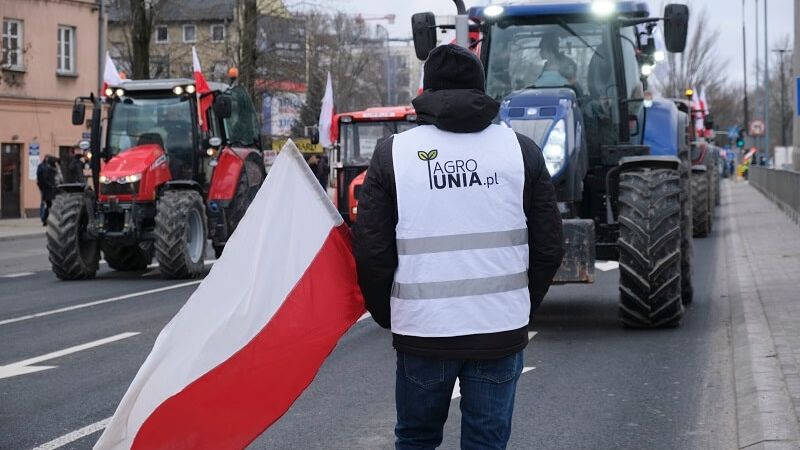 protest rolników agrounia lublin