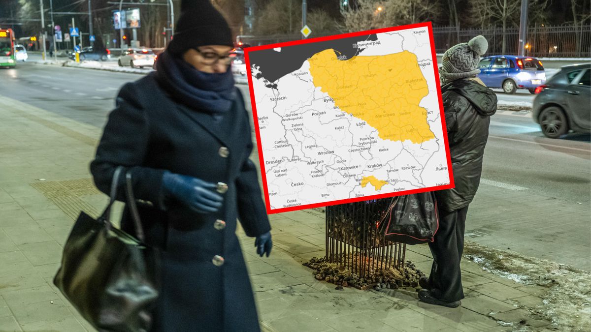 IMGW ostrzega przed silnym mrozem