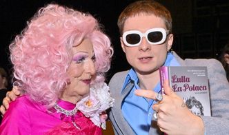 ODMIENIONY Ralph Kaminski bryluje w NOWEJ fryzurze na premierze książki o najstarszej polskiej drag queen (ZDJĘCIA)