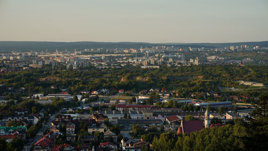Panorama Kielc
