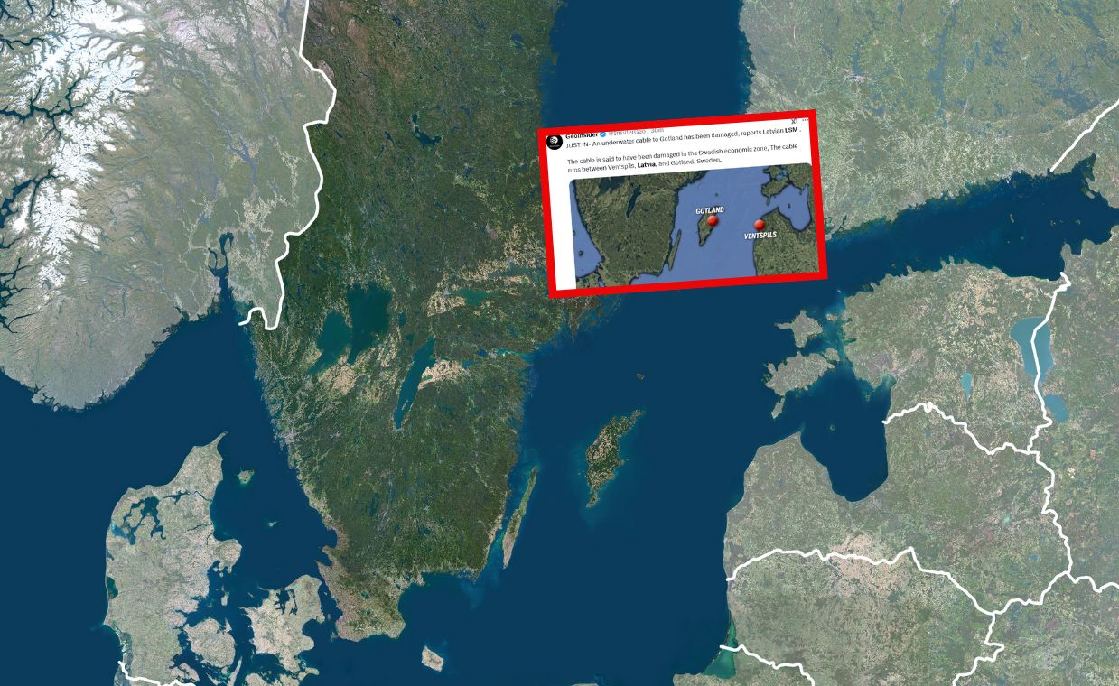 Media: na Bałtyku uszkodzono podmorski kabel do transmisji danych