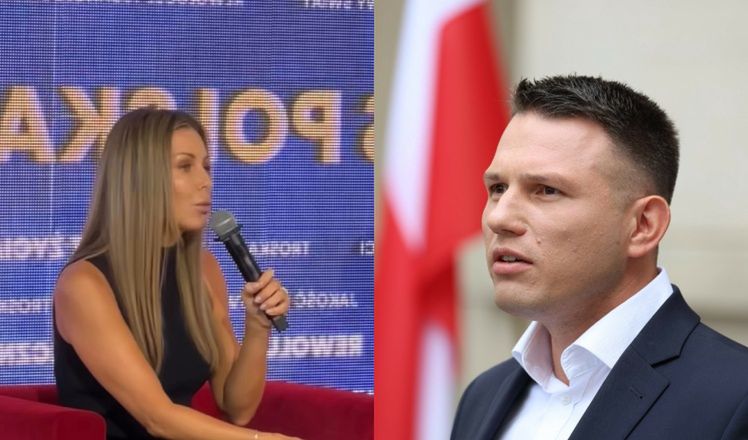 Sławomir Mentzen uznał wypowiedź Małgorzaty Rozenek za poparcie
